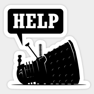 HELP Sticker